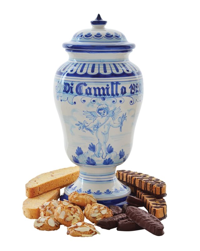 Putti Biscotti Jar